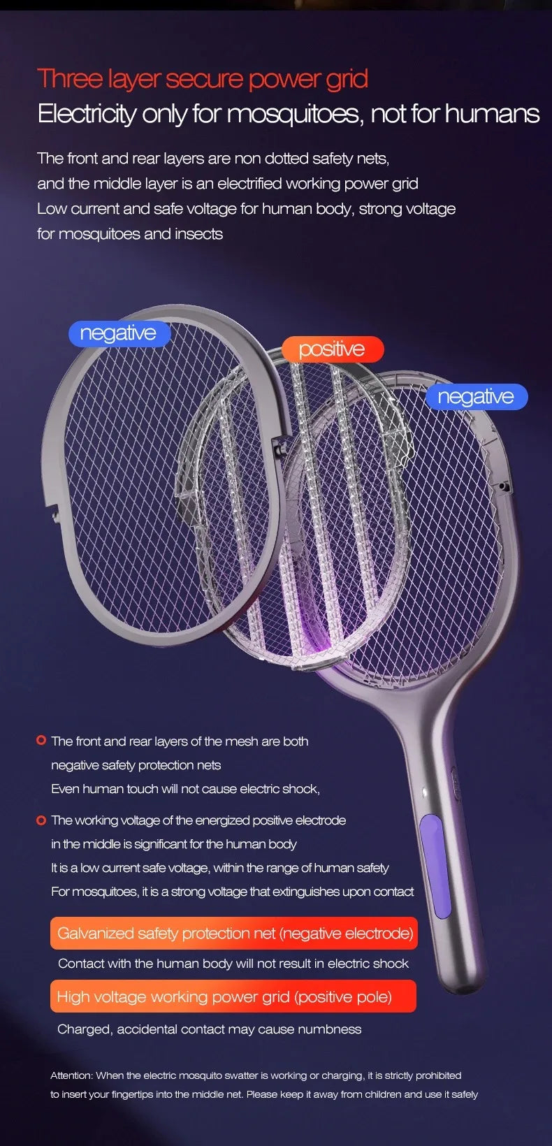 Telescopic Electric Mosquito Trap Lamp